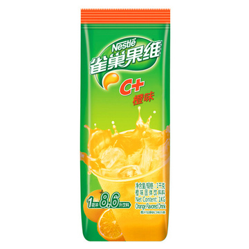 甜蜜橙C时光——雀巢果维C+橙味冲饮，国美自营温暖你的冬天